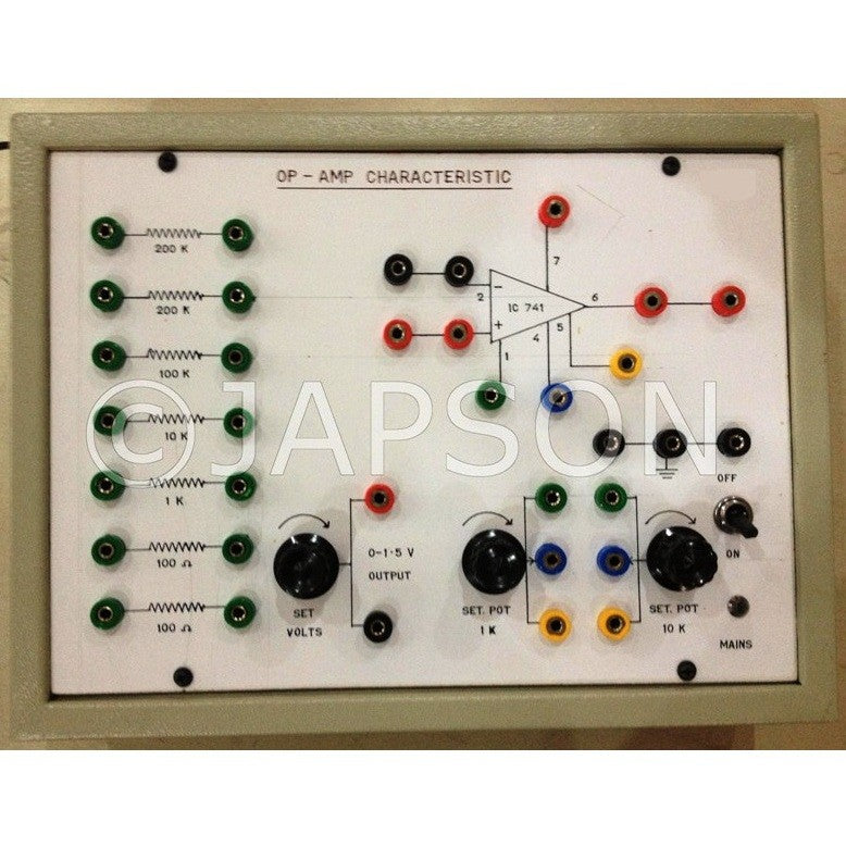 Study of Characteristics of Operational Amplifier Experiment Apparatus Study of Characteristics of Operational Amplifier Experiment Apparatus